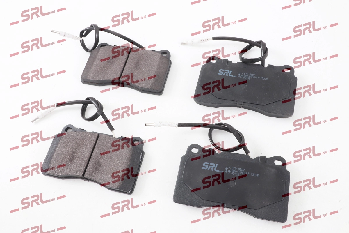 SRLINE S70-0597 - Тормозные колодки 