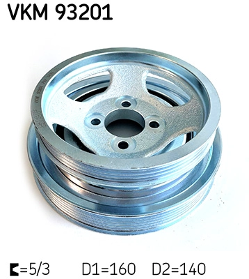 SKF VKM 93201 - Шкив коленвала