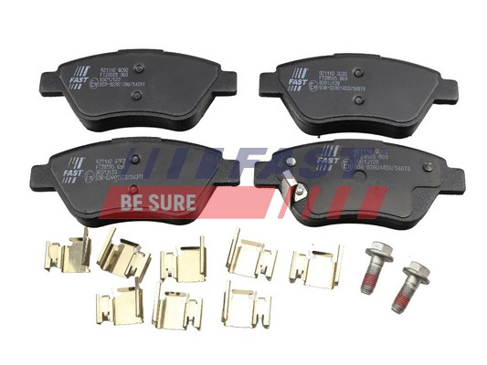 FAST FT29565 - Тормозные колодки 