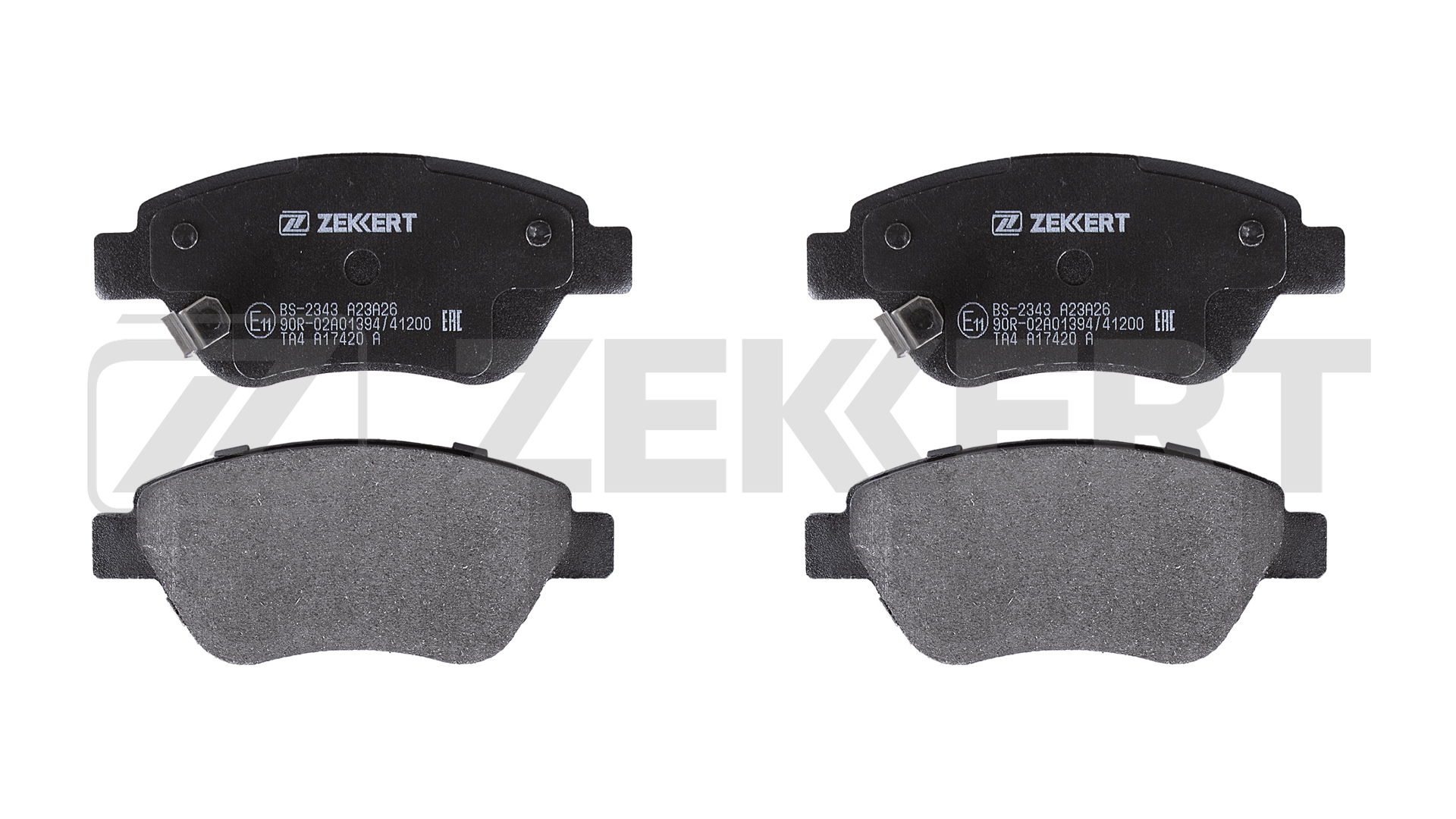 ZEKKERT BS-2343 - Тормозные колодки 