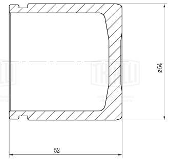 Поршень суппорта