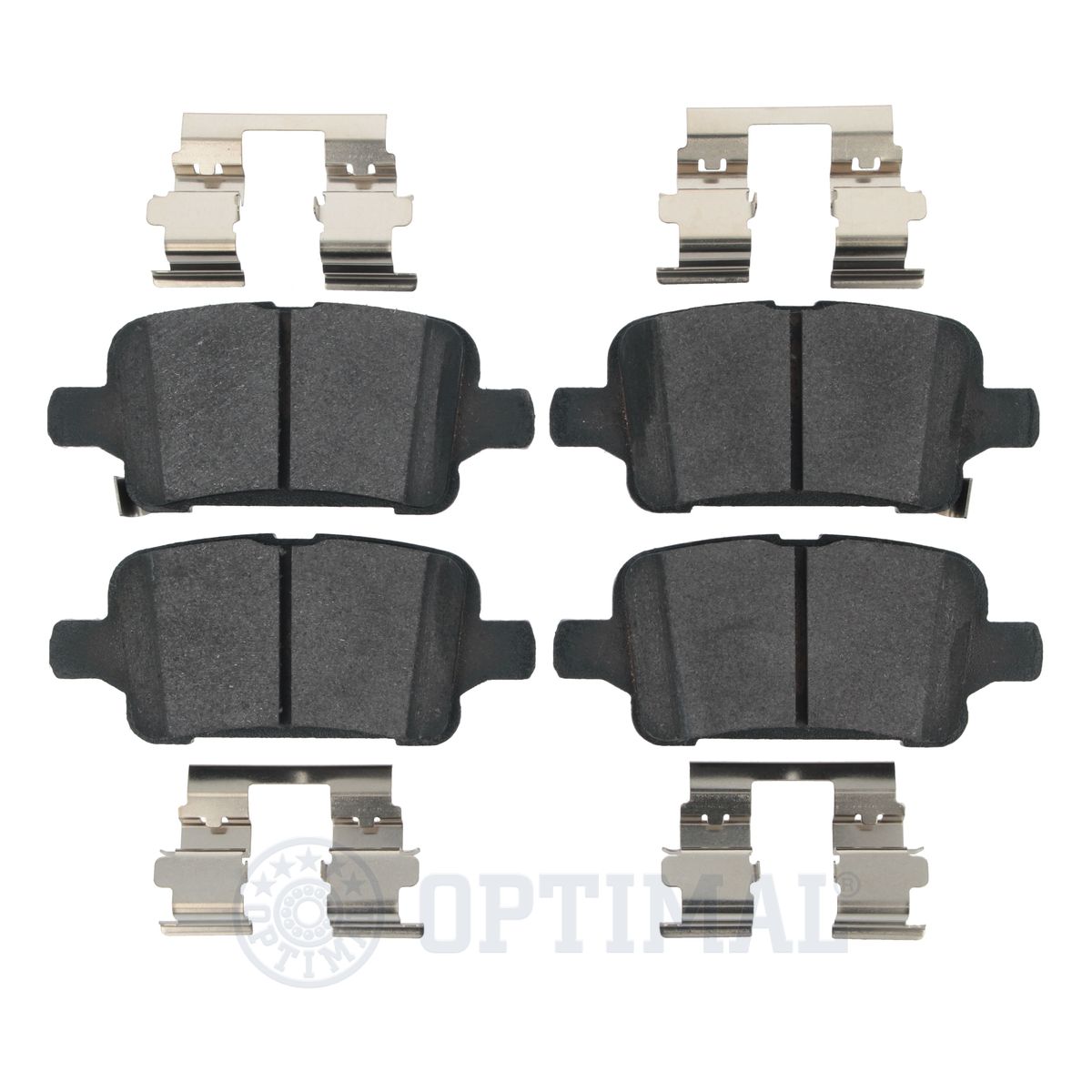 OPTIMAL BP-12744 - Тормозные колодки 