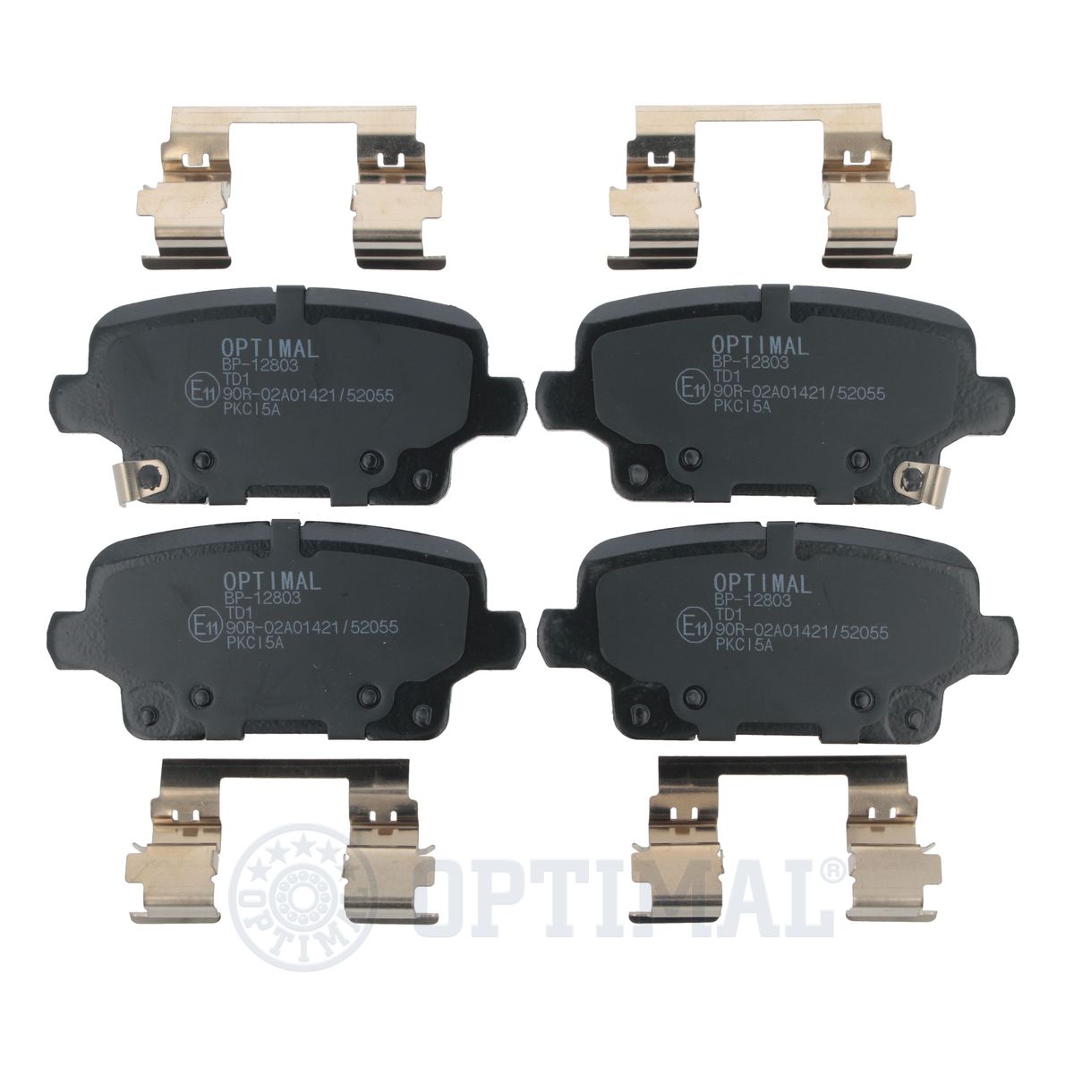 OPTIMAL BP-12803 - Тормозные колодки 