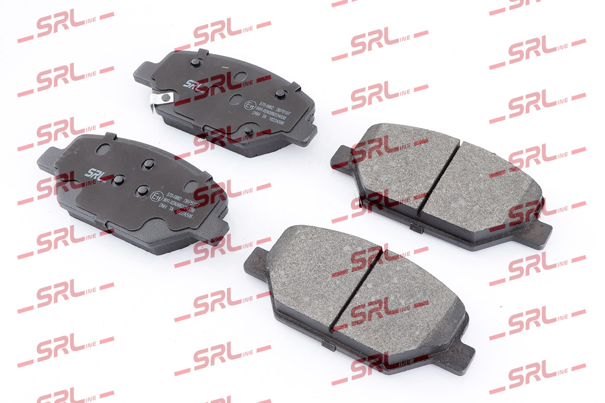 SRLINE S70-0862 - Тормозные колодки 