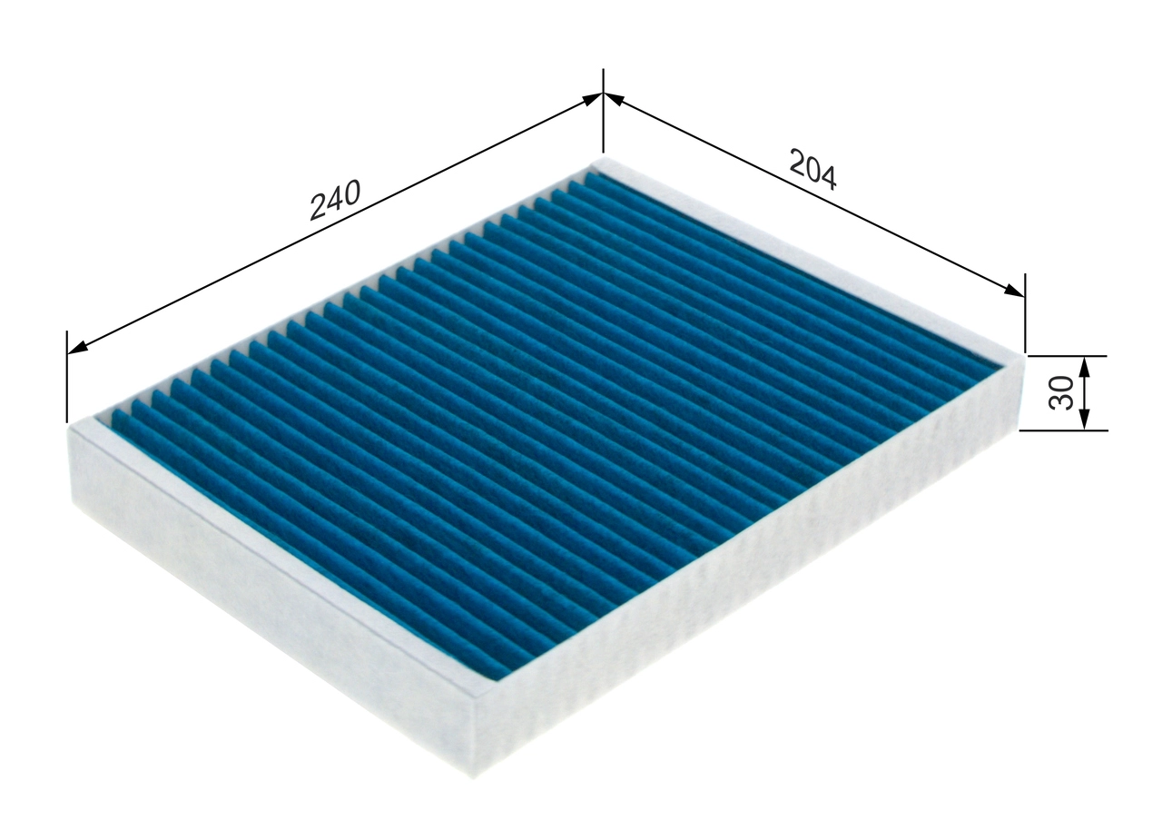 BOSCH 0 986 628 573 - Фильтр, воздух во внутренном пространстве ФИЛЬТР+pro