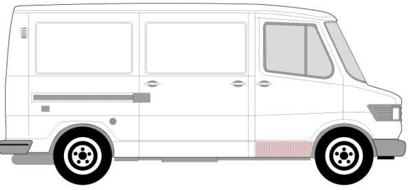 BLIC 6015-00-3545132P - Обшивка двери