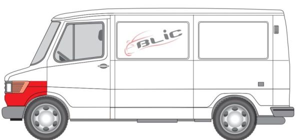 BLIC 6504-03-3545321K - Подкрылок