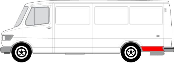 BLIC 6504-03-3545605P - Подкрылок