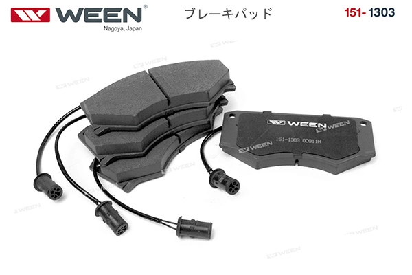 WEEN 151-1303 - Тормозные колодки 