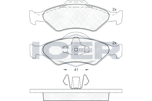 Тормозные колодки 