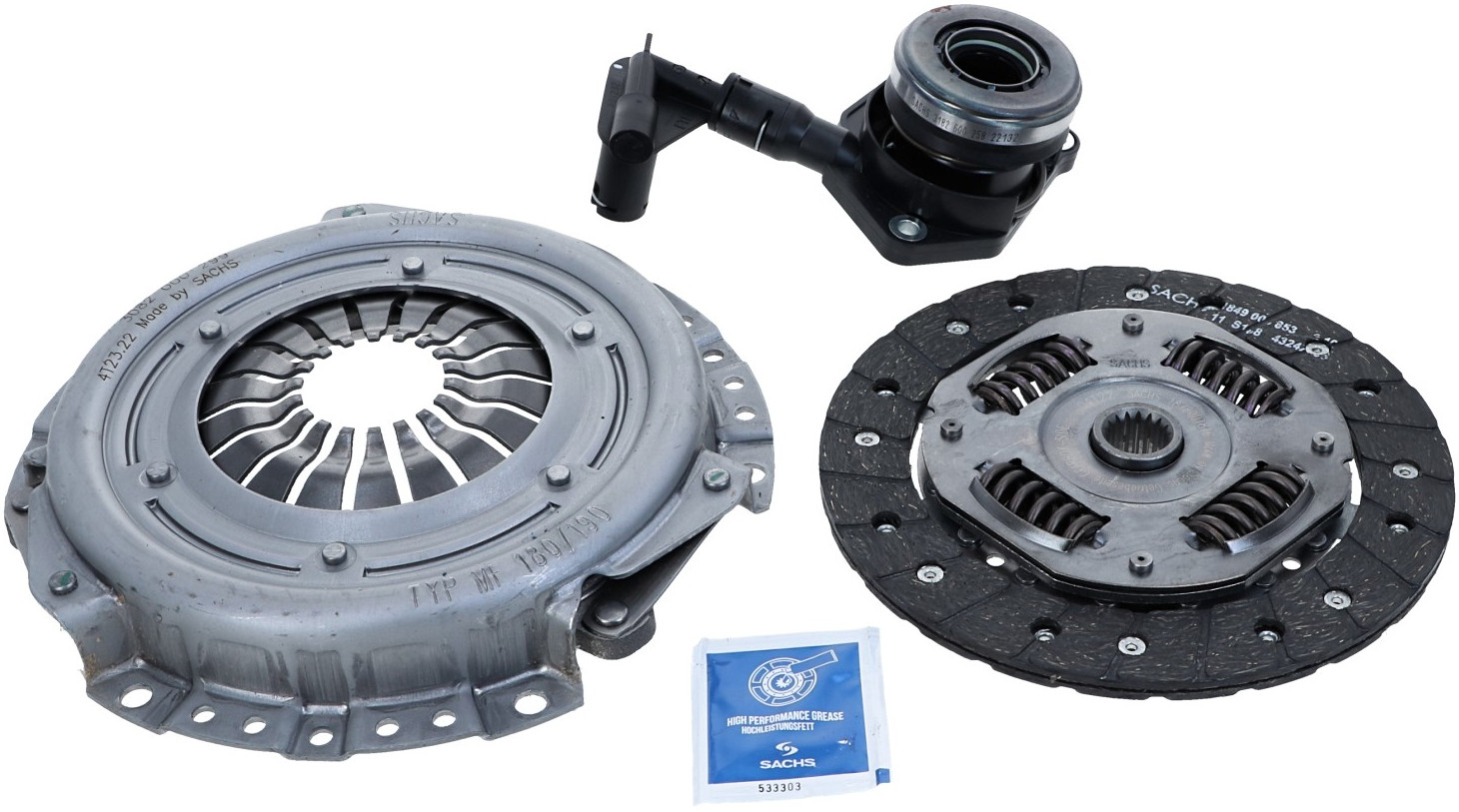 SACHS 3000 990 084 - Комплект сцепления Kit plus CSC