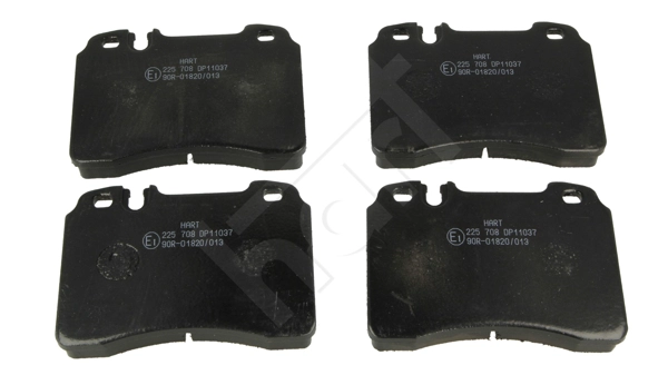 HART 225 708 - Тормозные колодки 