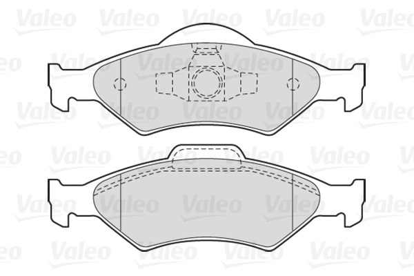 VALEO 301563 - Комплект тормозных колодок, дисковый тормоз FIRST