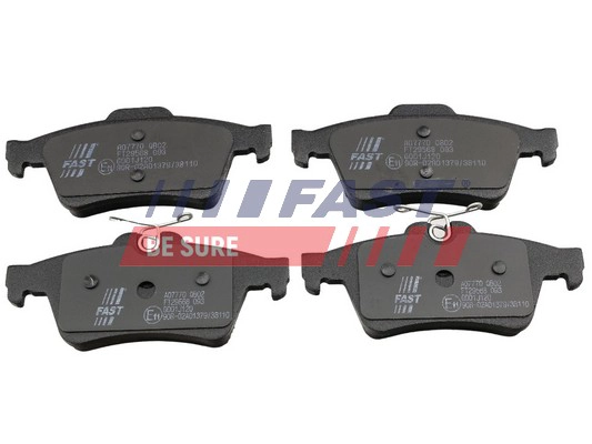 FAST FT29568 - Тормозные колодки 