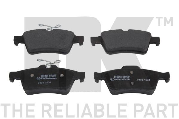 NK 222562 - Тормозные колодки 