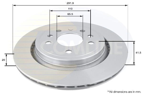 Тормозной диск Comline