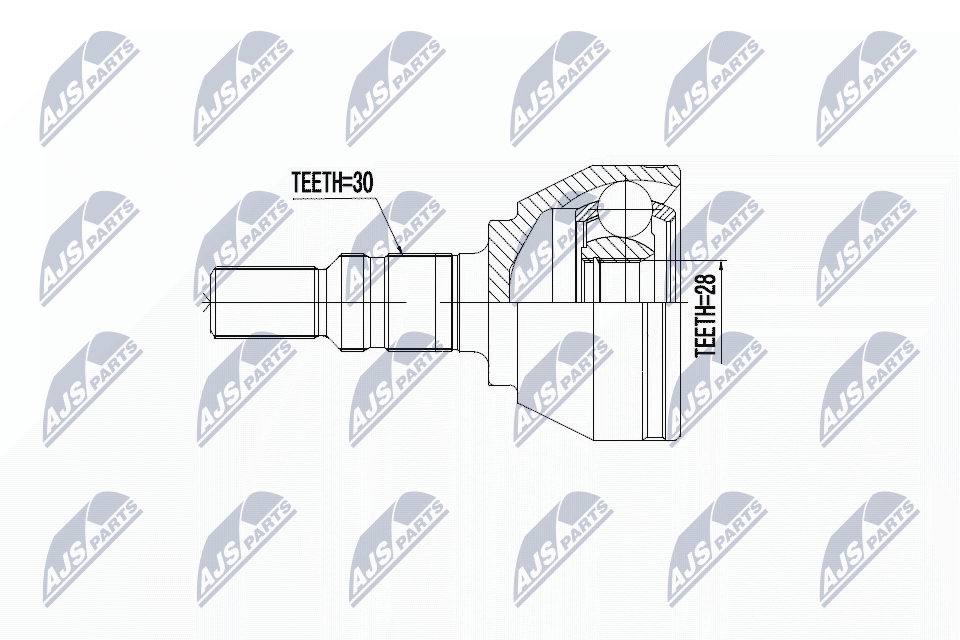 NTY NPZ-PL-040 - ШРУС
