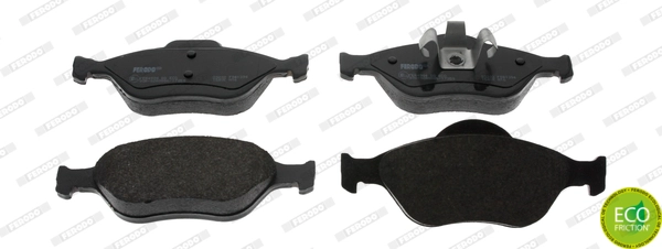 FERODO FDB1394 - Комплект тормозных колодок, дисковый тормоз PREMIER ECO FRICTION