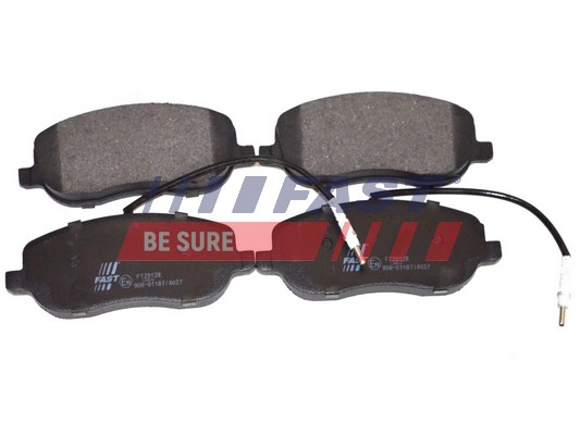 FAST FT29128 - Тормозные колодки 