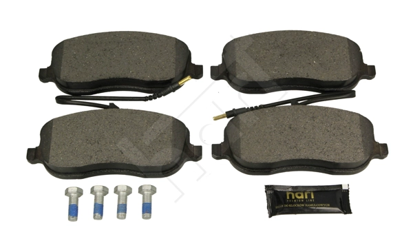 Комплект тормозных колодок, дисковый тормоз PREMIUM LINE