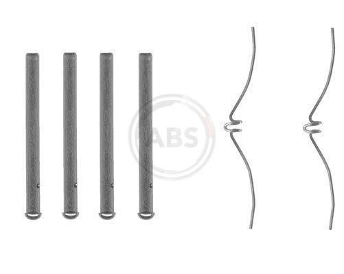 A.B.S. 1061Q - Ремкомплект тормозных колодок