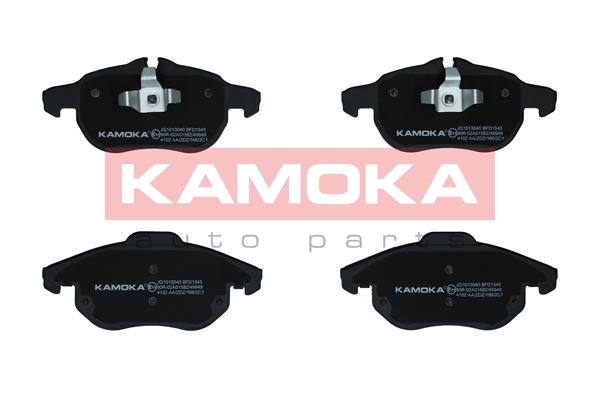 Комплект тормозных колодок, дисковый тормоз KAMOKA