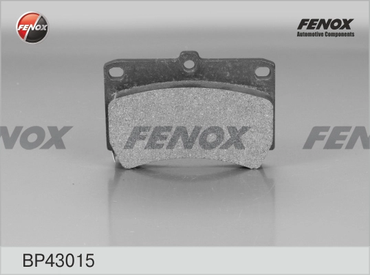 FENOX BP43015 - Тормозные колодки 