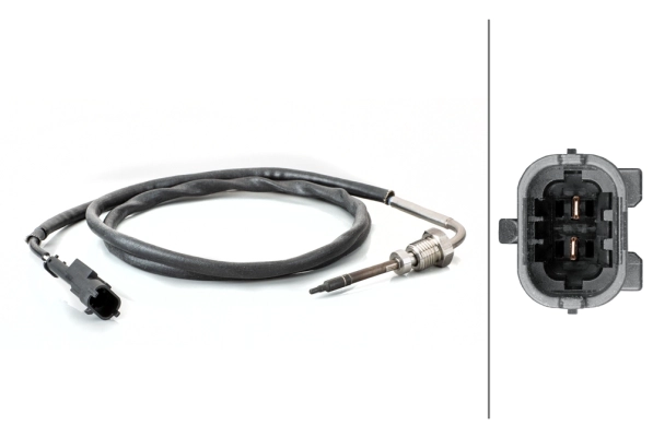 HELLA 6PT 014 494-641 - Датчик температуры выхлопных газов