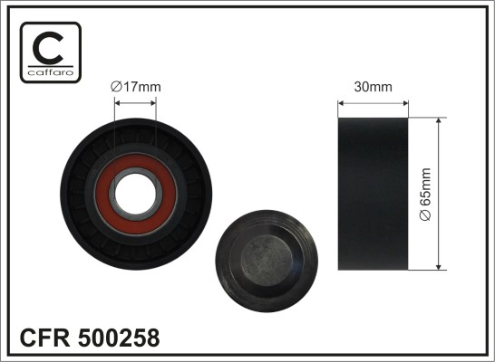 CAFFARO 500258 - Натяжной ролик