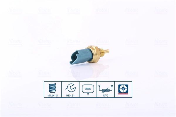 NISSENS 207033 - Датчик, температура охлаждающей жидкости ** FIRST FIT **
