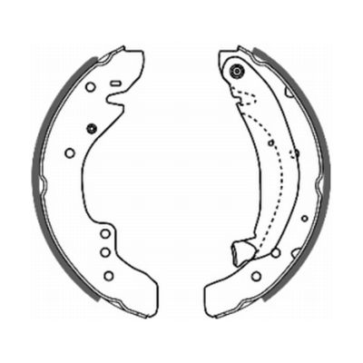 ABE C0C010ABE - Барабанные колодки