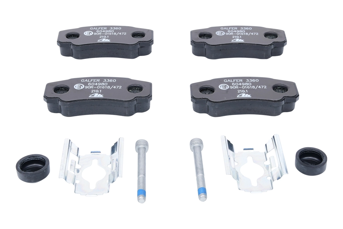 ATE 13.0460-4980.2 - Тормозные колодки 