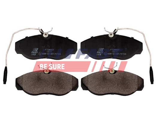 FAST FT29007 - Тормозные колодки 