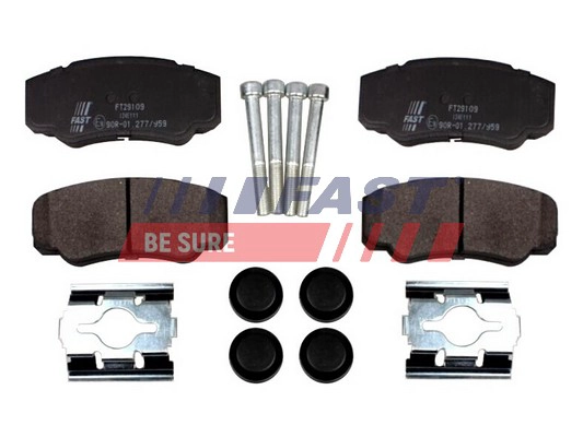 FAST FT29109 - Тормозные колодки 