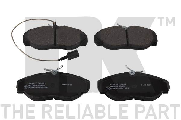 NK 222370 - Тормозные колодки 