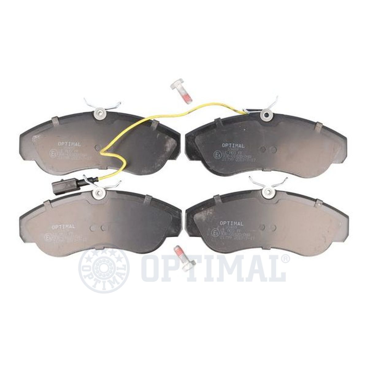 OPTIMAL 10489 - Тормозные колодки 