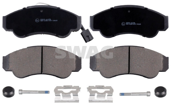 SWAG 70 91 6663 - Тормозные колодки 