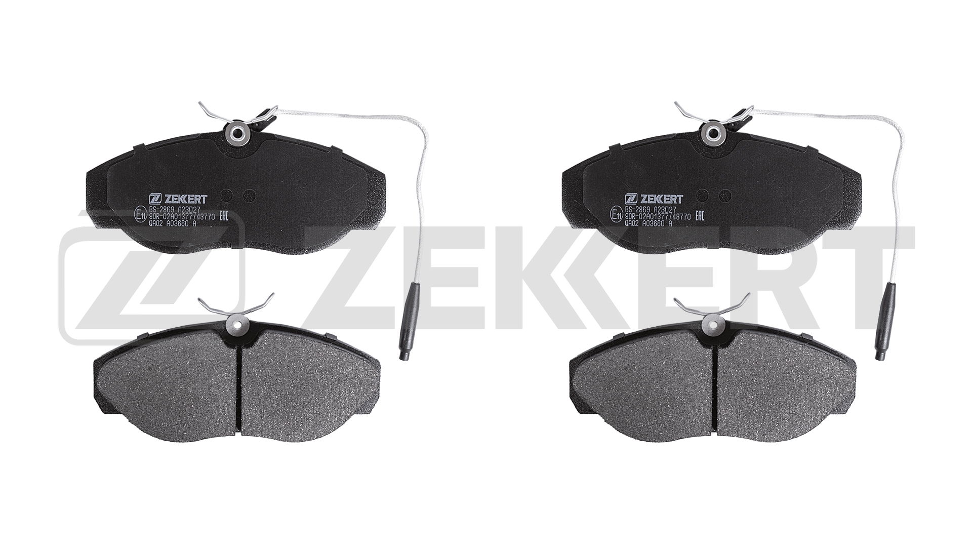 ZEKKERT BS-2869 - Тормозные колодки 