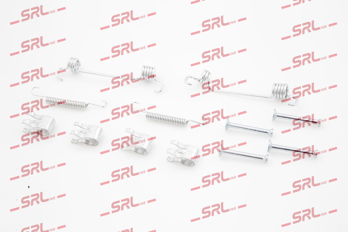 SRLINE S77-0027 - Ремкомплект тормозных колодок ручника