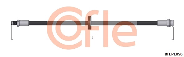 COFLE 92.BH.PE056 - Тормозные шланги