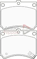 ALLIED NIPPON ADB3206 - Комплект тормозных колодок, дисковый тормоз ANL Braking