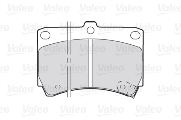 VALEO 301274 - Комплект тормозных колодок, дисковый тормоз FIRST