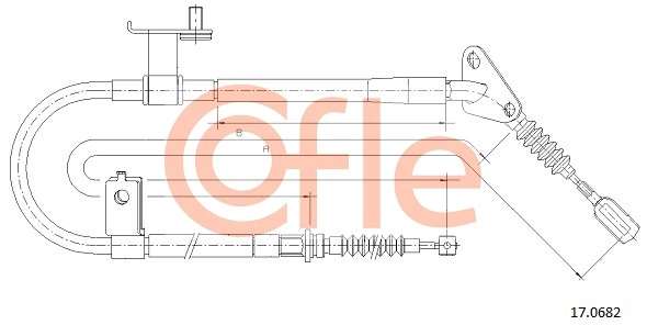Трос ручника