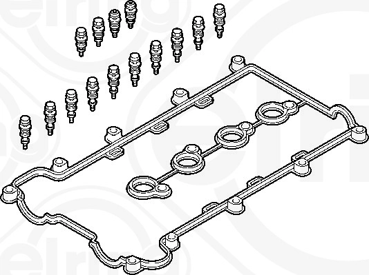 ELRING 428.750 - Прокладка клапанной крышки