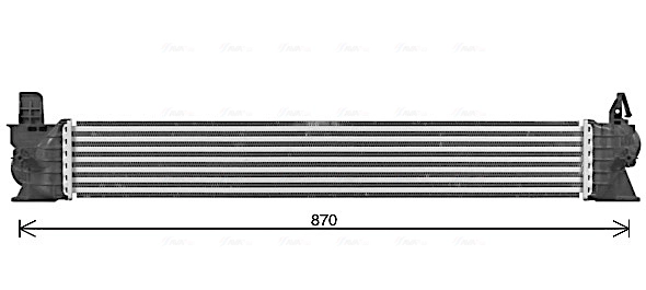 AVA QUALITY COOLING FT4482 - Интеркулер