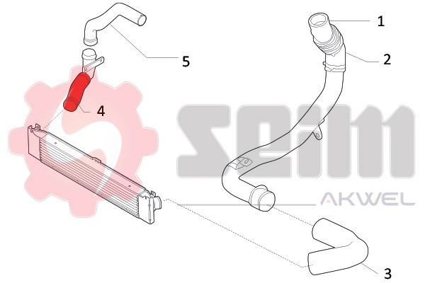 SEIM 981902 - Патрубок турбины