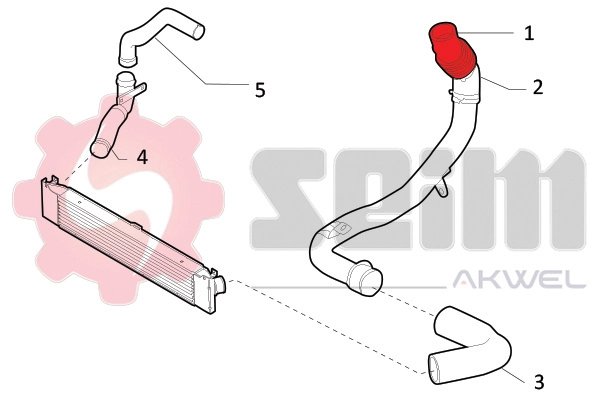 SEIM 981744 - Патрубок турбины
