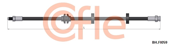 COFLE 92.BH.FI059 - Тормозные шланги