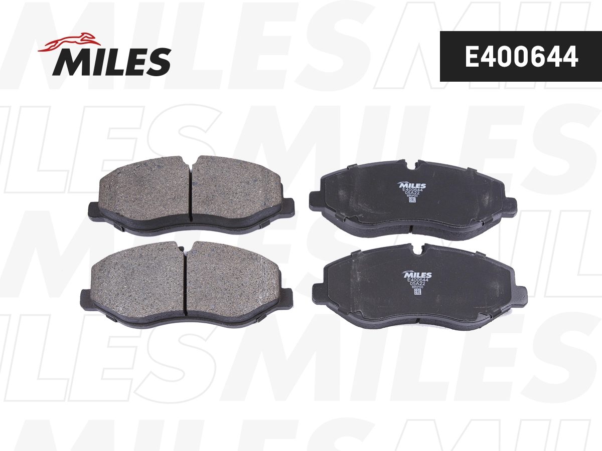 MILES E400644 - Тормозные колодки 