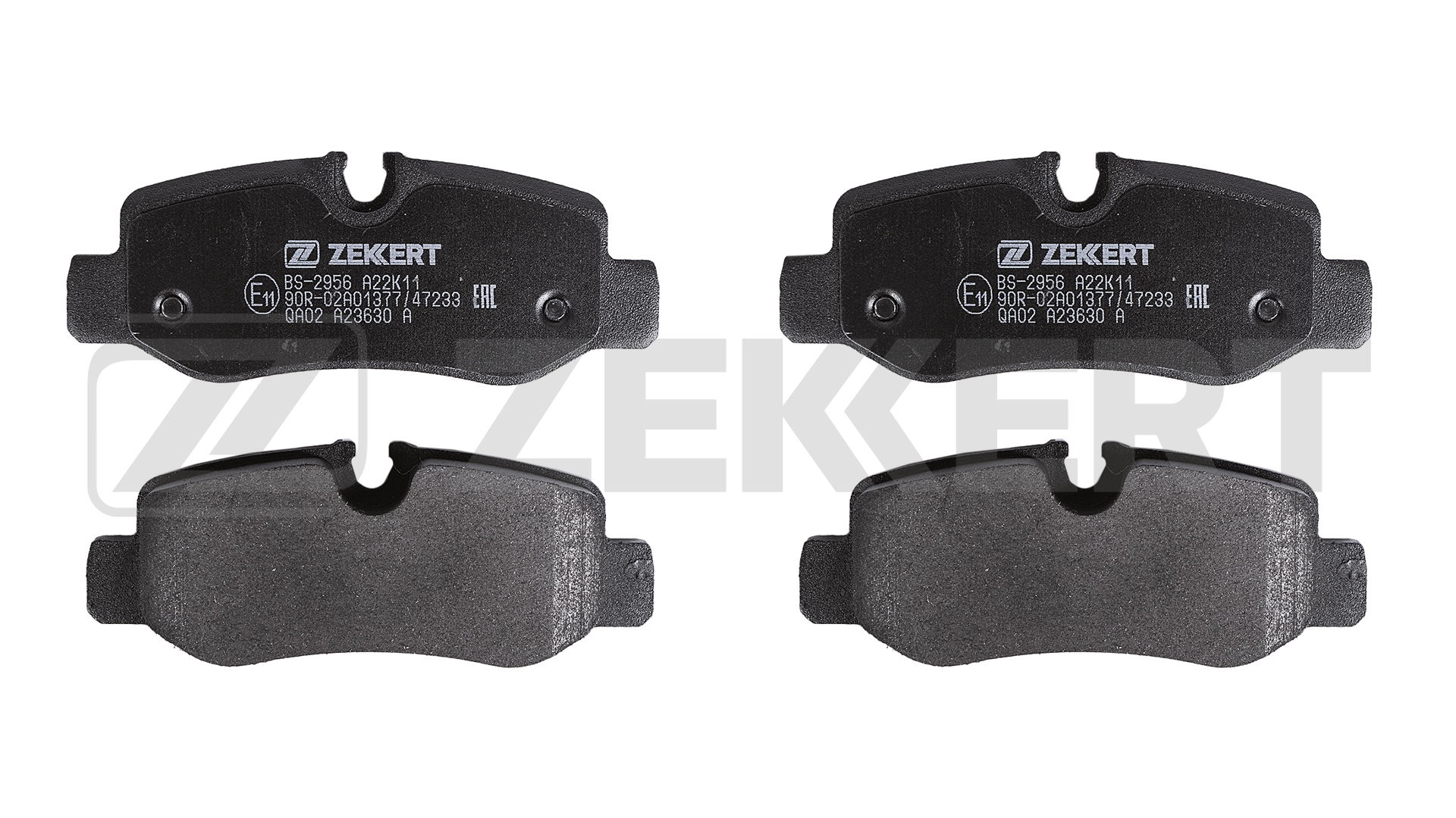 ZEKKERT BS-2956 - Тормозные колодки 